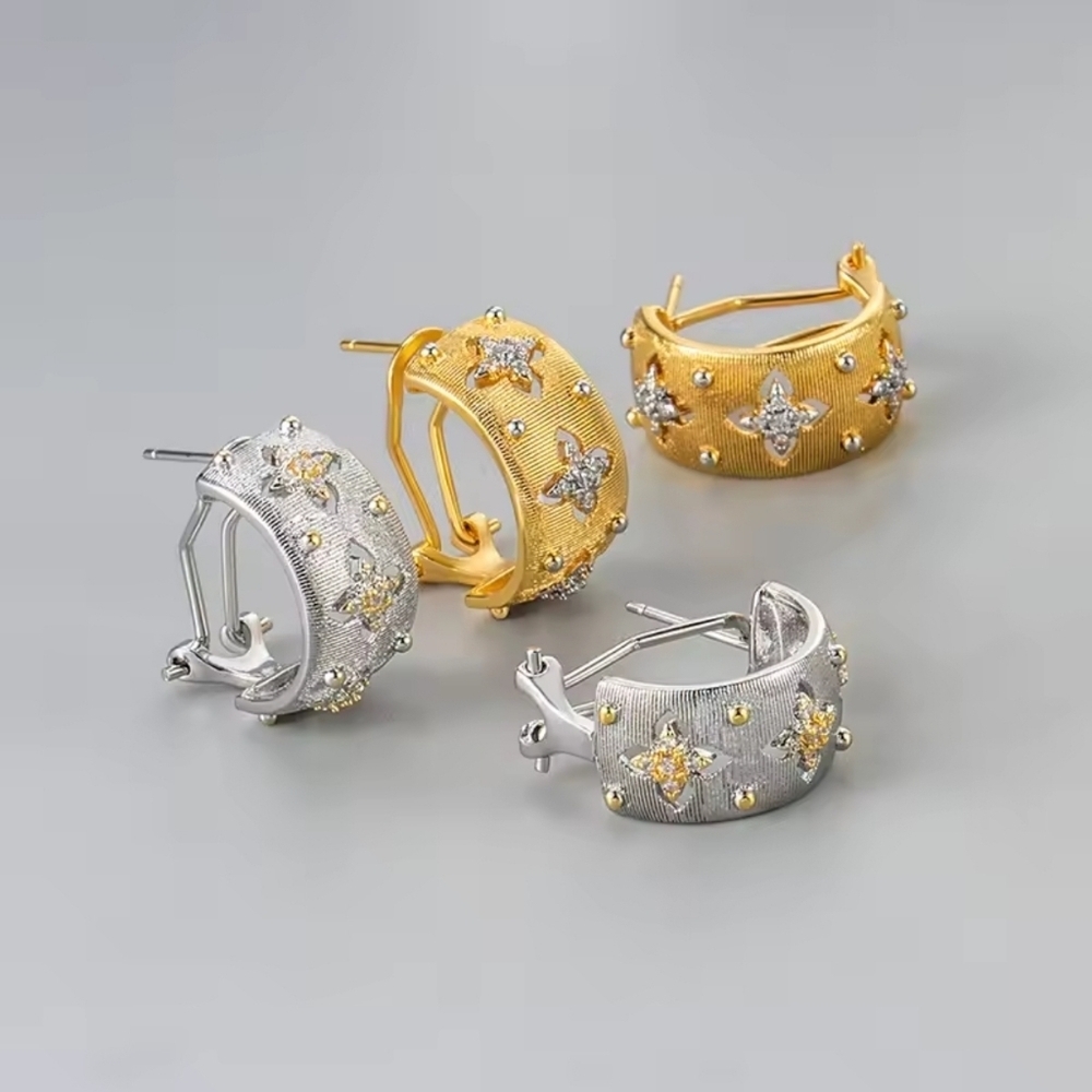 Vintage luxury earrings - Picture 6 of 7